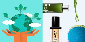 Green, Product, Beauty, Cosmetics, Liquid, Material property, Plant, Fluid, Brand, 