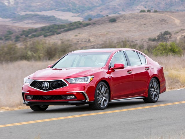 2020 acura rlx front