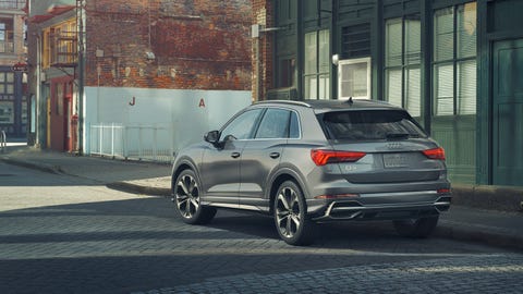 2020 Audi Q3 rear