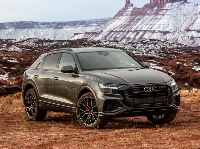 2020 audi q8 front