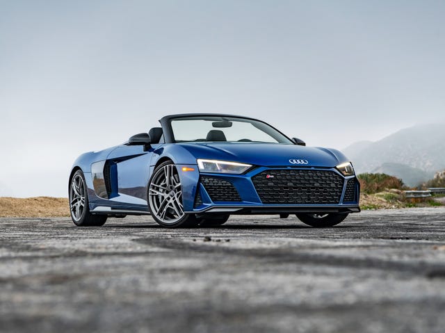 2020 audi r8 spyder front