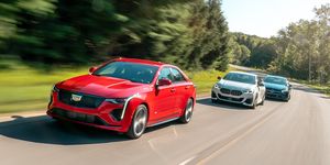 2020 cadillac ct4 v, 2020 bmw m235i xdrive gran coupe, and 2020 mercedes amg a35 4matic