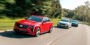 2020 cadillac ct4 v, 2020 bmw m235i xdrive gran coupe, and 2020 mercedes amg a35 4matic