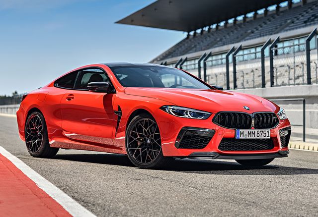 2020 bmw m8 coupe front