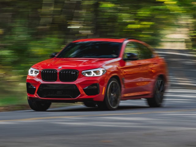 2020 bmw x4 m competition front