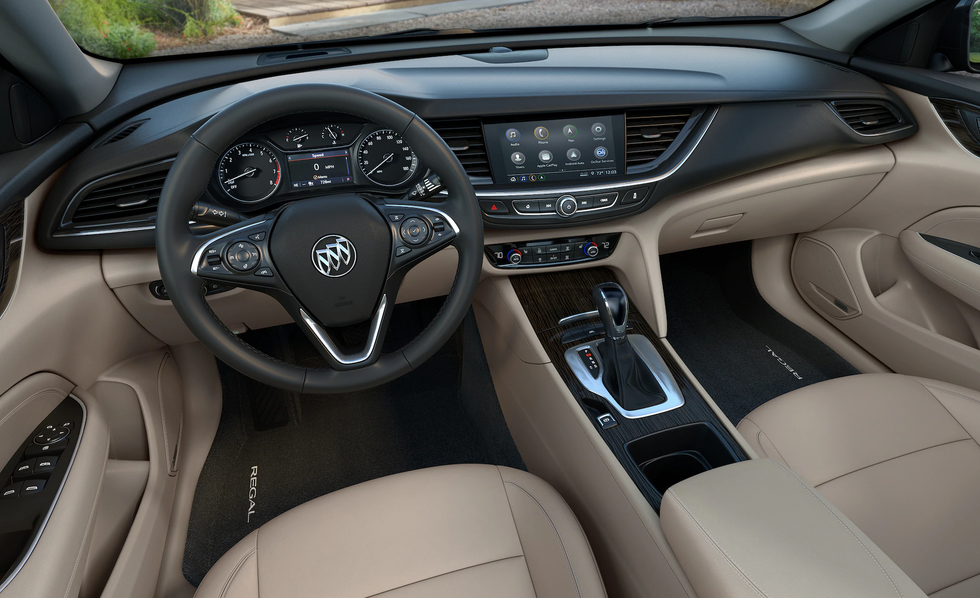 2020 buick regal sportback interior