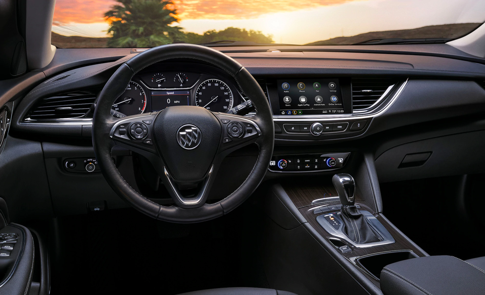 2020 buick regal tourx interior