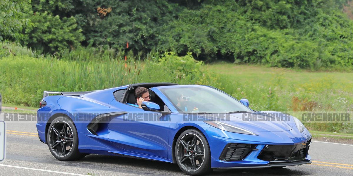 See The 2020 Chevy Corvette C8 Driving On The Road Undisguised