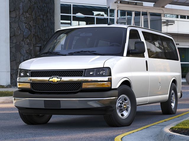 2023 chevrolet express front
