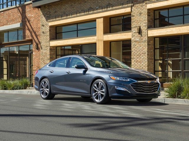 2020 chevrolet malibu front