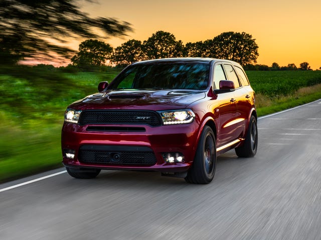 2020 dodge durango srt front