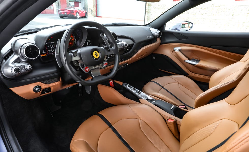 2020 ferrari f8 tributo interior