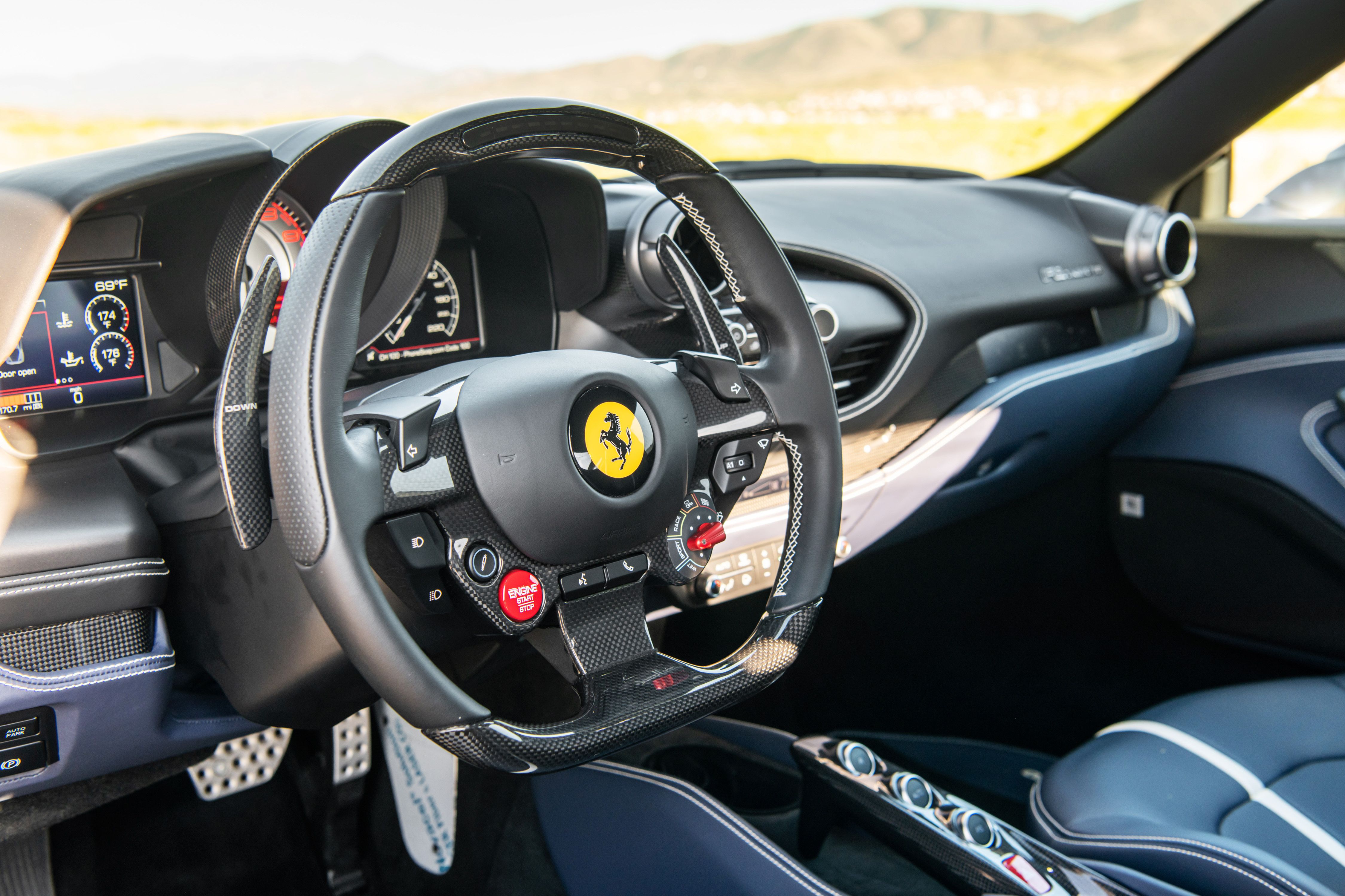 Ferrari Interior 2022