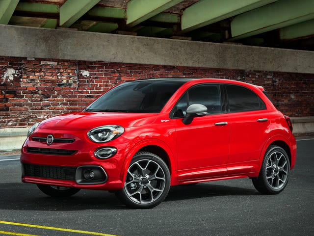 2020 fiat 500x front