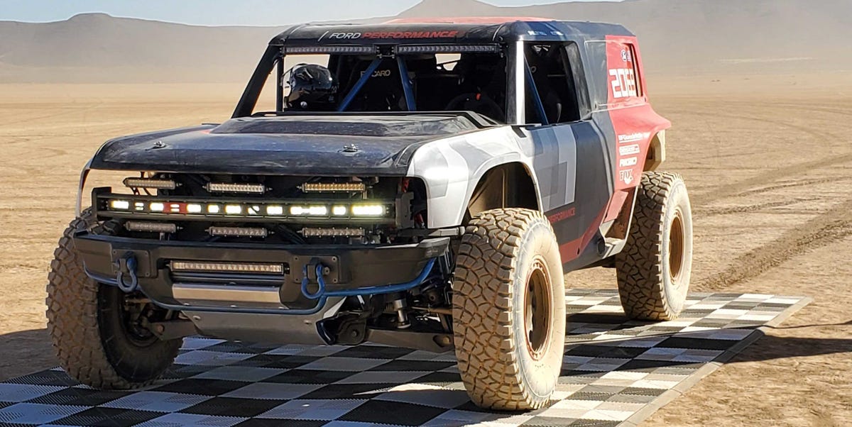 View Photos of 2020 Ford Bronco R Prototype