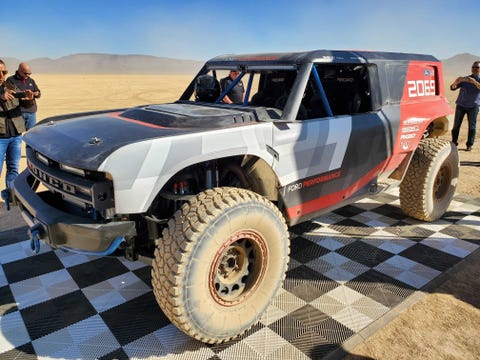 View Photos of 2020 Ford Bronco R Prototype