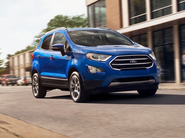 2020 ford ecosport front