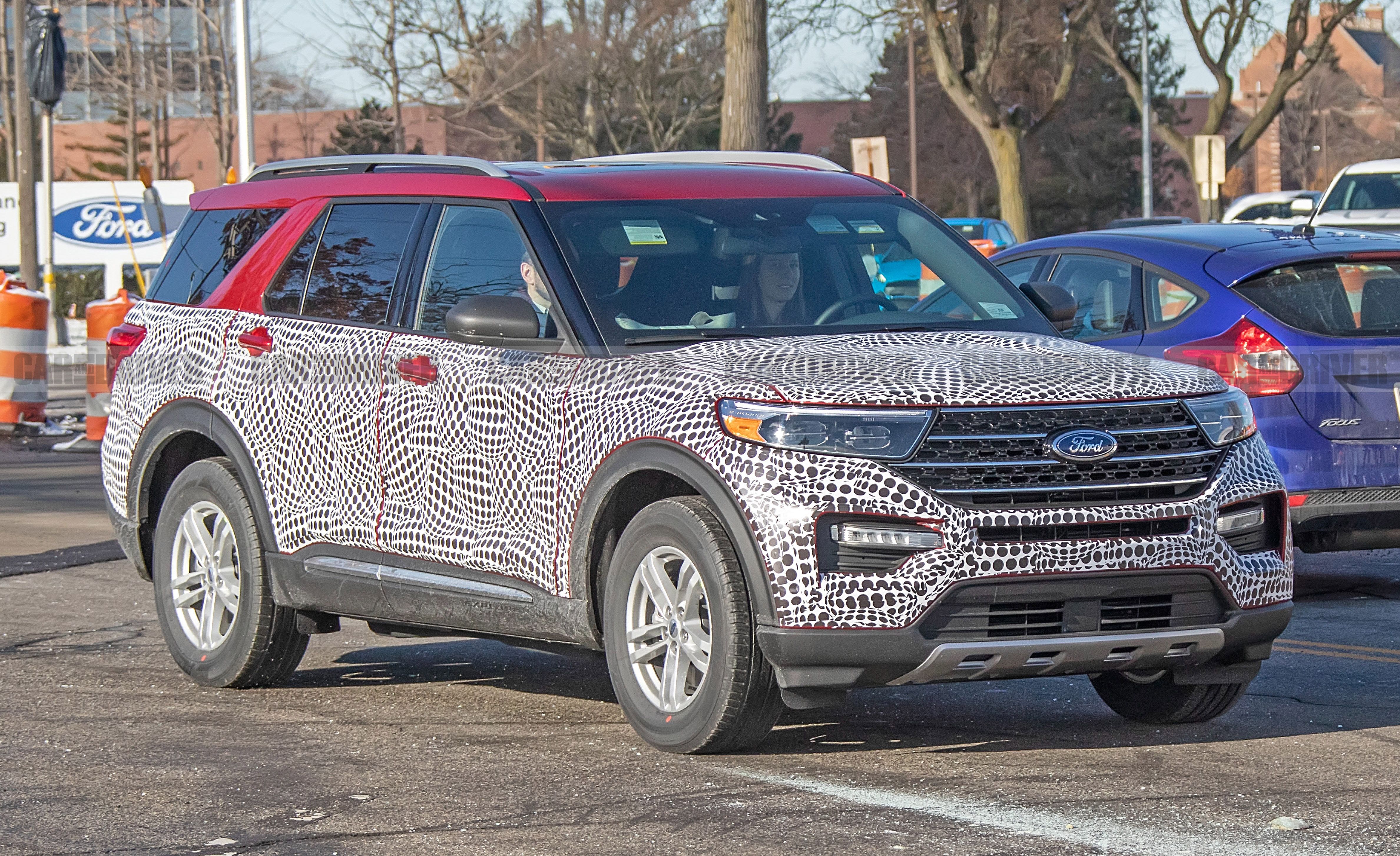 Spyshot : le prochain Ford Explorer au grand jour