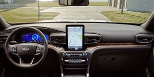 2020 Ford Explorer touchscreen