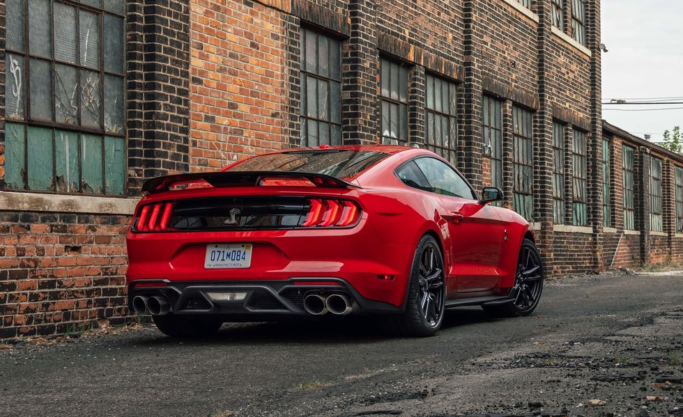 2020 ford mustang shelby gt500 rear