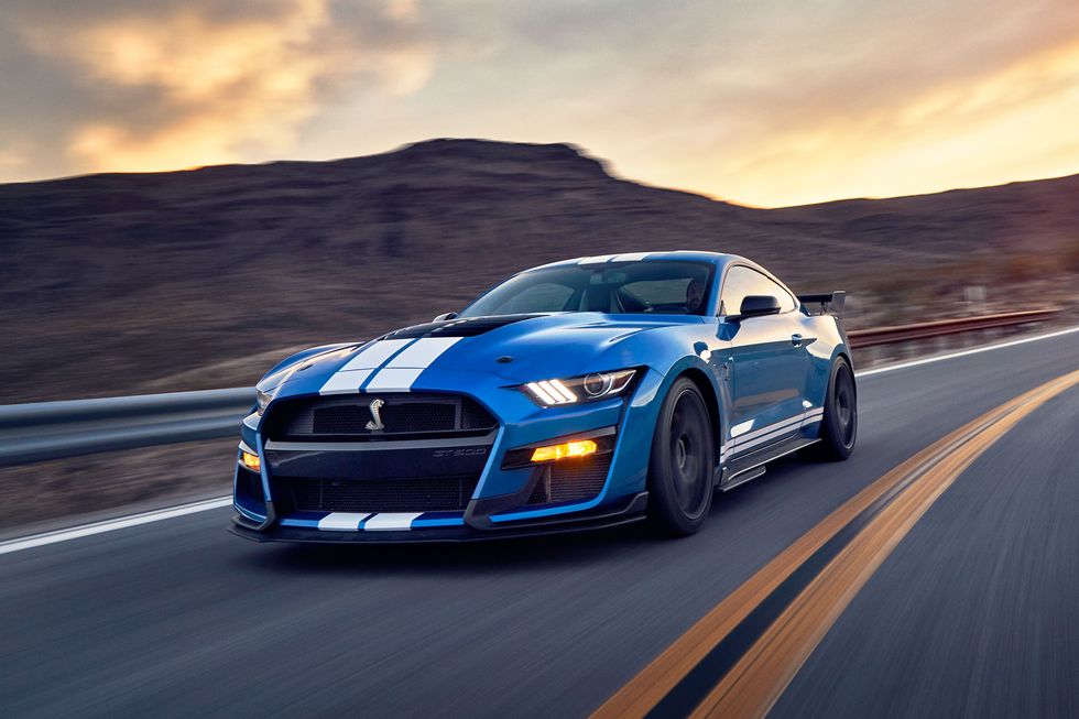 Land vehicle, Vehicle, Car, Automotive design, Performance car, Sports car, Sky, Personal luxury car, Shelby mustang, Rolling, 
