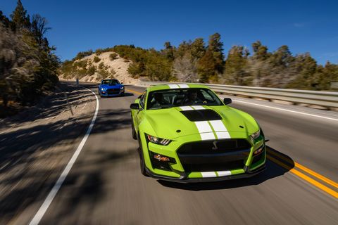 Land vehicle, Vehicle, Performance car, Car, Automotive design, Shelby mustang, Sports car racing, Racing video game, Sports car, Road, 