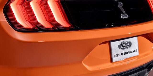 Photos of the 2020 Ford Mustang Shelby GT500