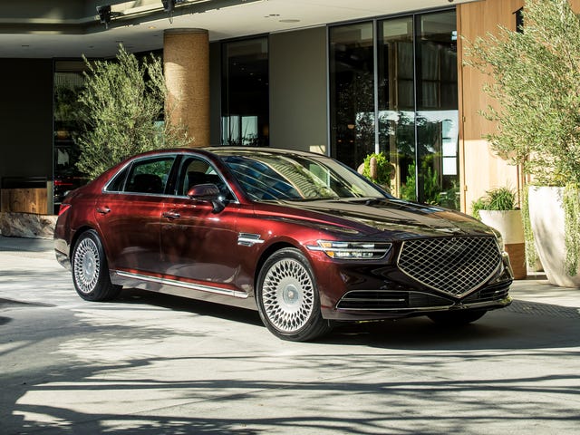 2020 genesis g90 front