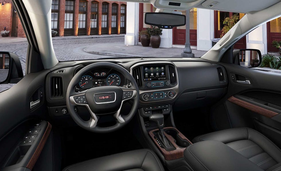 2020 gmc canyon interior