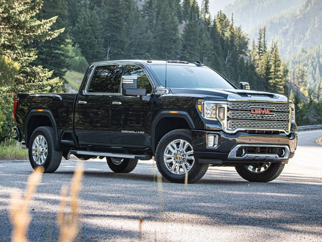 2021 gmc sierra hd front