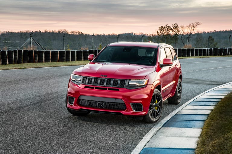 Jeep grand cherokee track hawk