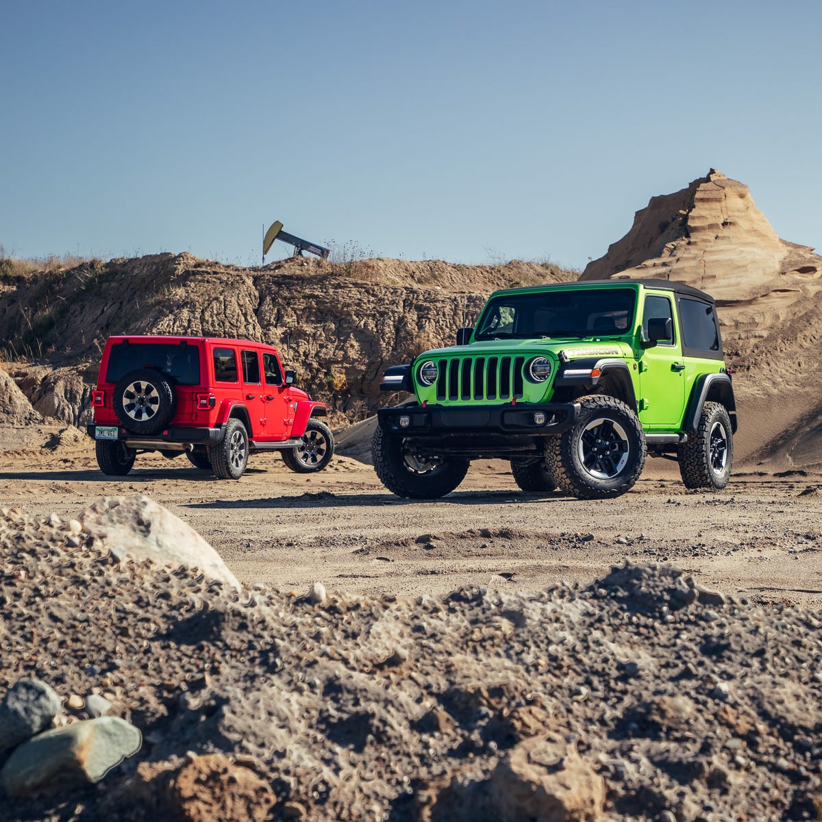 View Photos of the 2020 Jeep Wrangler Sahara and Rubicon