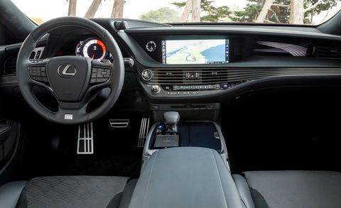 2020 lexus ls500 interior