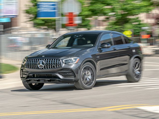 2020 mercedes amg glc43 coupe front
