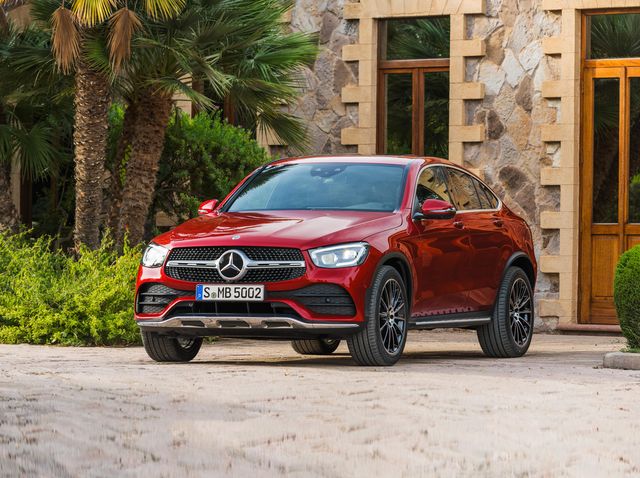 2020 mercedes benz glc300 coupe front