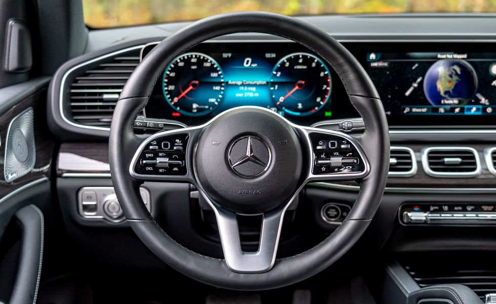 2020 mercedes bnez gle350 steering wheel