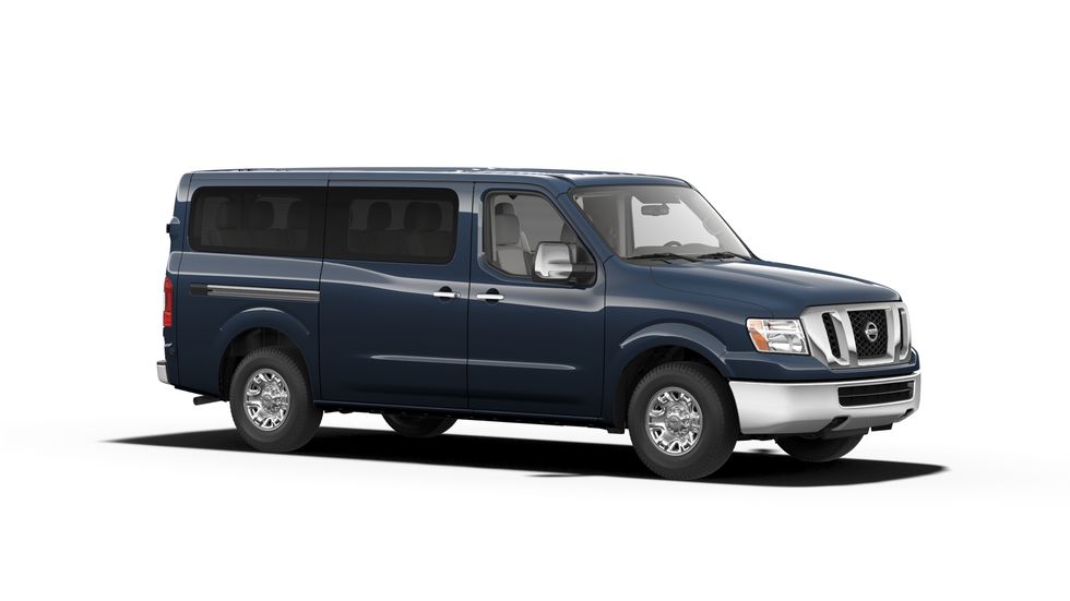 nissan nv passenger has room for everyone and a few more