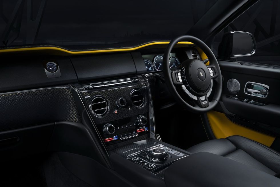 Rolls-Royce Cullinan Black Badge interior