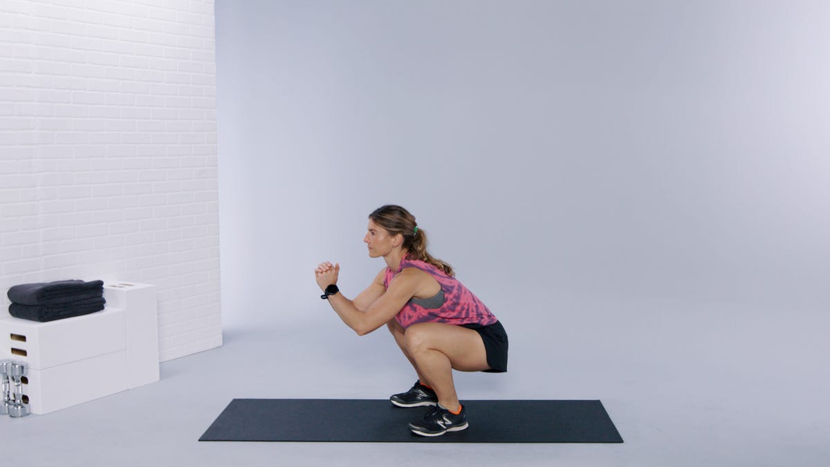 A Squat, Punch, and Plank HIIT Routine You Can Do Anywhere