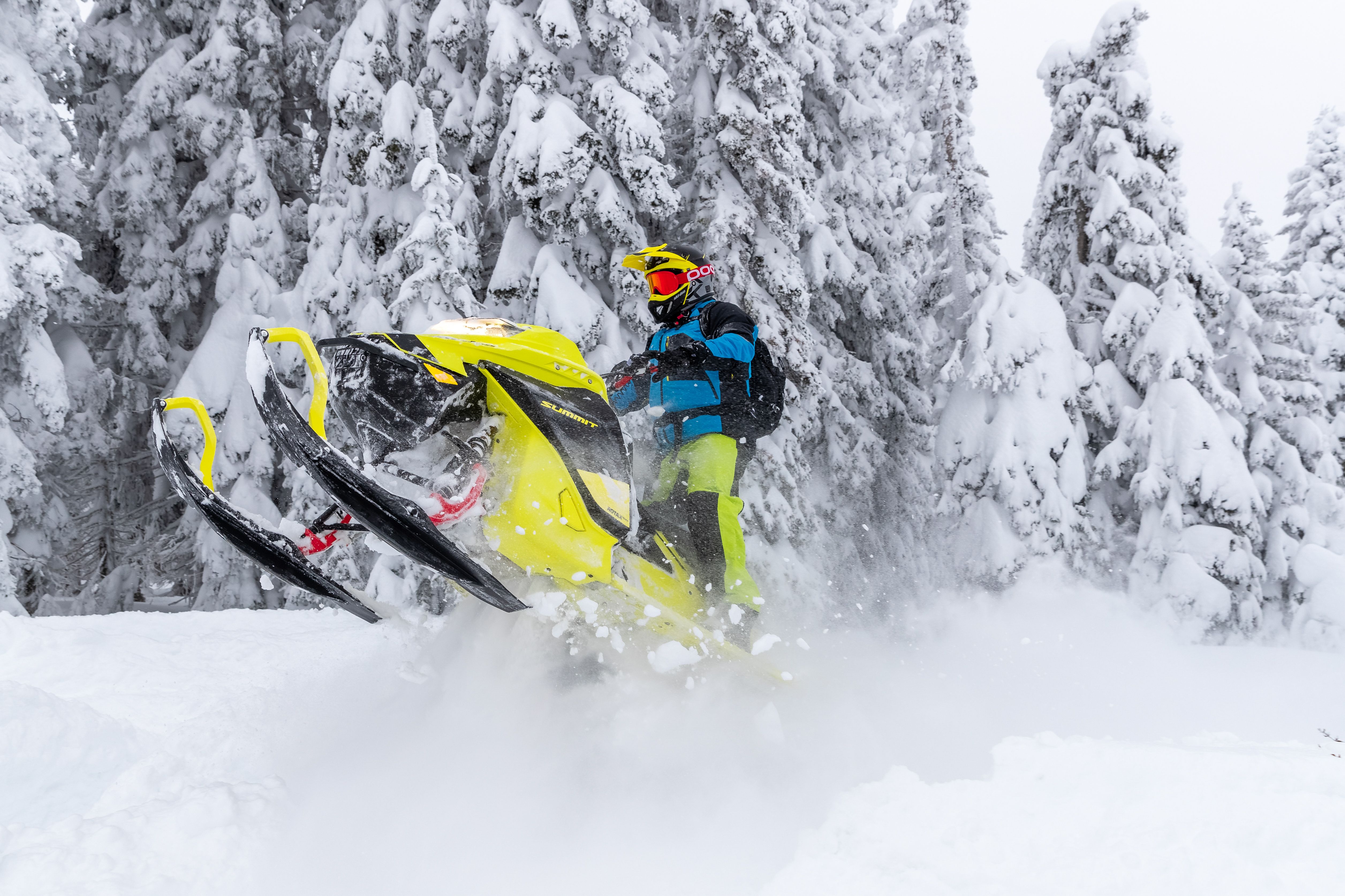 2020 Ski-Doo Summit 850 E-TEC Turbo Finds Higher Ground