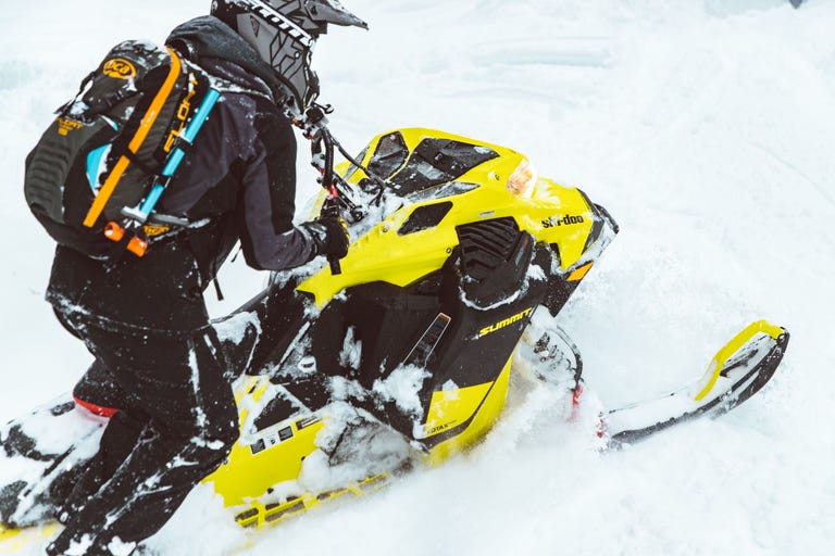 2020 Ski-Doo Summit 850 E-TEC Turbo Finds Higher Ground