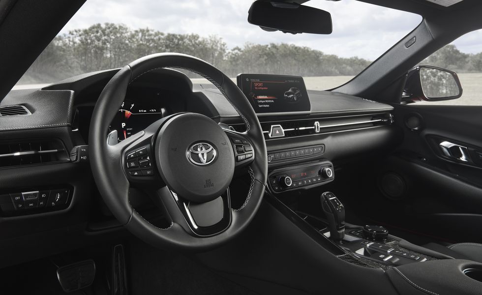 2020 Toyota Supra interior