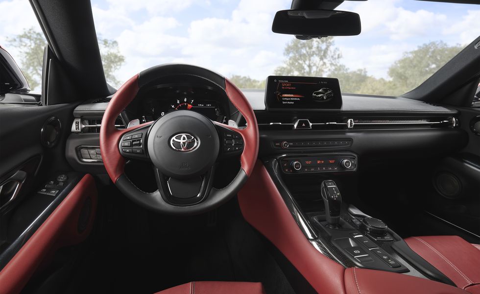2020 Toyota Supra Launch Edition interior