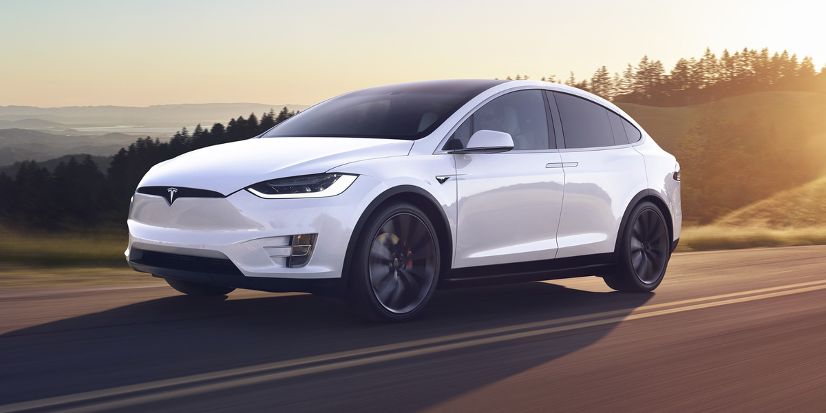 2020 Tesla Model X front