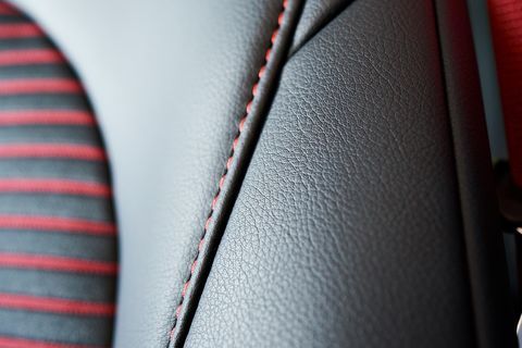 Red, Leather, Car, Seat belt, Vehicle, 