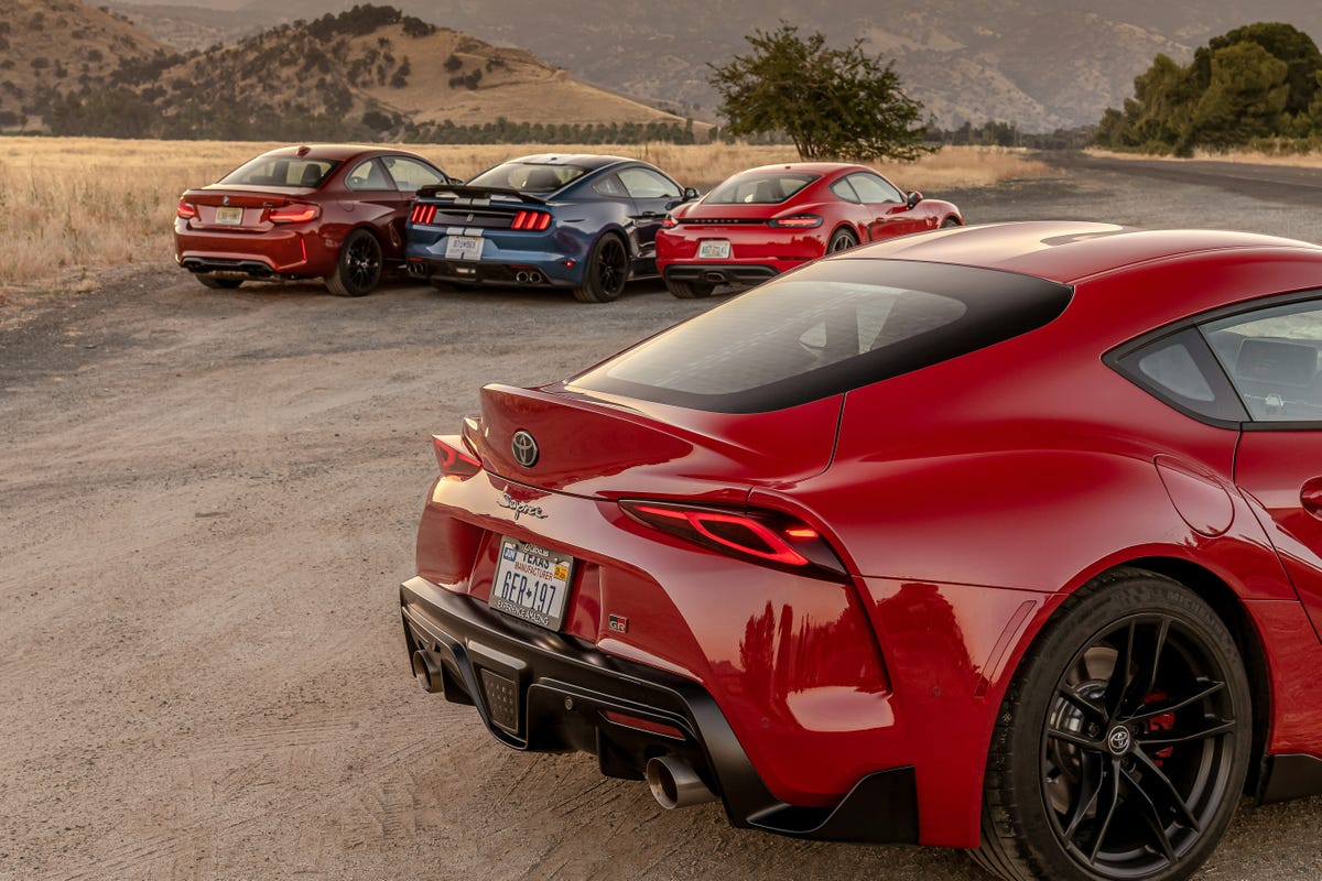 View Photos of the Toyota Supra, BMW M2, Ford Mustang Shelby GT350, and ...