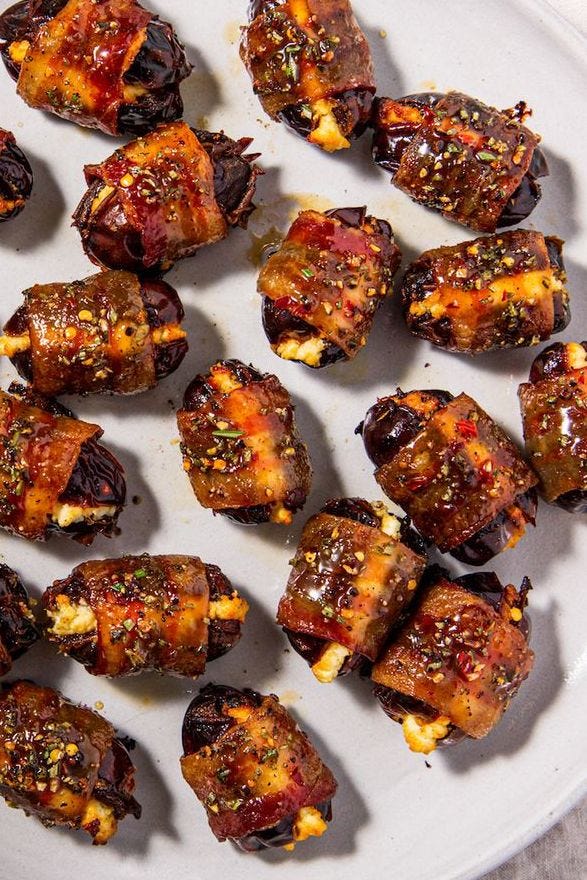 bacon wrapped dates