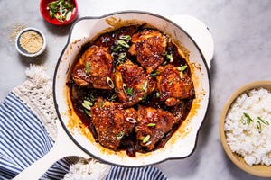 Braised Chicken Thighs - Delish.com