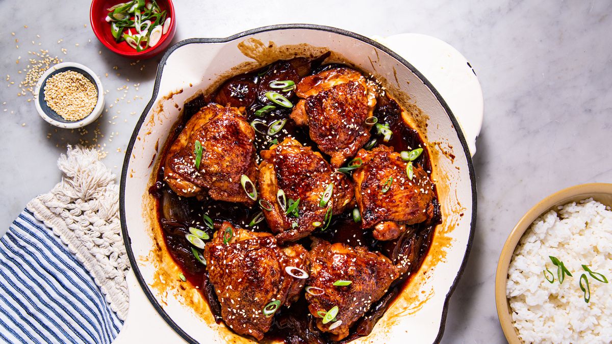 preview for Braising Is Our Favorite Way To Prepare Chicken Thighs