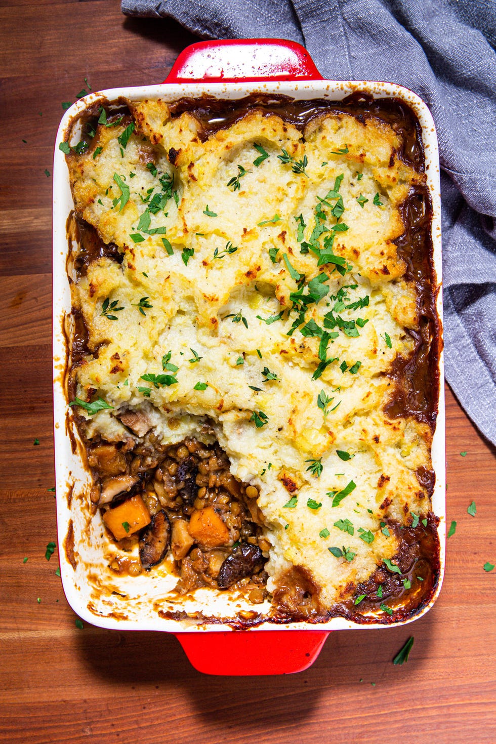 vegan shepherd's pie  delishcom